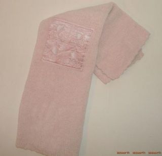 Barefoot Dreams Baby Receiving Blanket Cozychic Pink Chenille Satin 