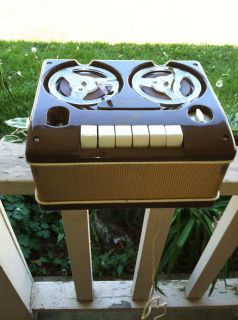 1963 Sound Belle Reel to Reel Tape Player Recorder