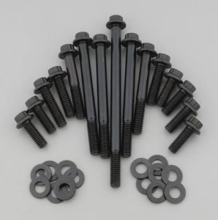 Arp Timing Cover Aluminum Water Pump Bolts Chromoly Black Oxide Hex 