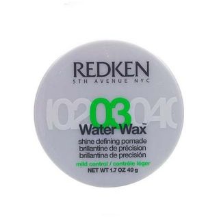 Redken Water Wax 03 Shine Defining Pomade Hair Styling Creme 1 7 Oz 