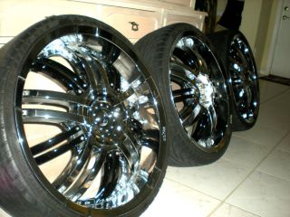 Four 20 inch After Market Car Wheels Brand Starr Rims