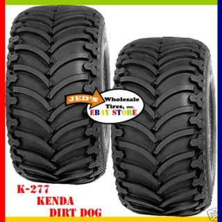   25 12 10 25x12 00 10 Kenda Dirt Dog ATV Go Kart Golf Car Tires