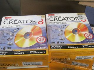 Brand New Roxio Easy Media Creator 8 Suite PC Software