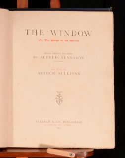 Window; Or, The Songs of the Wrens is a song cycle by Arthur Sullivan 