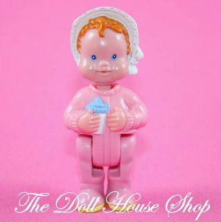 Pink Baby Girl Doll People Nursery Fisher Price Loving Family Dream 