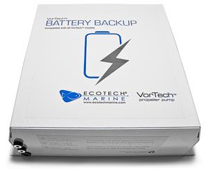   more hours on a vortech pump can connect to another battery backup for