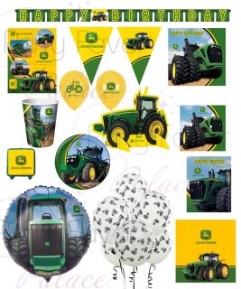   Tractor Birthday Party Baby Shower Retirement Party Supplies