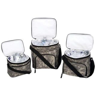   Insulated Cooler Bag Set Ice Chest Tote Lunch Box Beer Soda