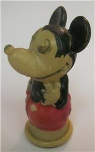 Disney Celluloid Mickey Mouse Pencil Sharpener Pre War Disneyana 