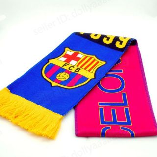 New FC Barcelona Football Club Soccer Soft Scarf Shawl