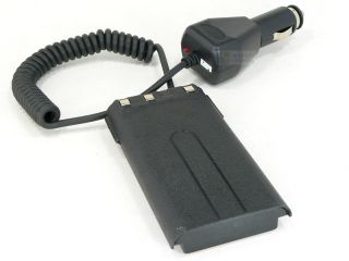 With this car batteryeliminator you can power the listed two way radio 