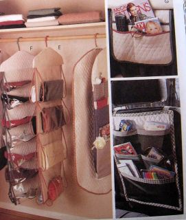 Nancy Zieman Home Decor Pattern Car Organizer Closet Storage Bedside 