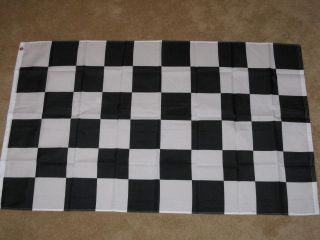 3x5 Checkered Flag NASCAR New Car Racing Race Sign F080