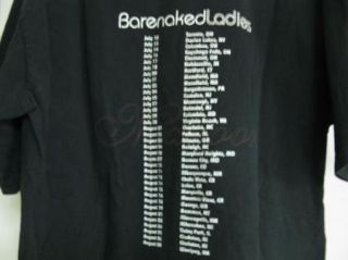 Barenaked Ladies Maroon Concert T Shirt Black XL Thumbs Up