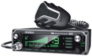 UNIDEN BC 880 BEARCAT 880 CB RADIO 40 CHANNEL MOBILE 7 COLOR DISPLAY 