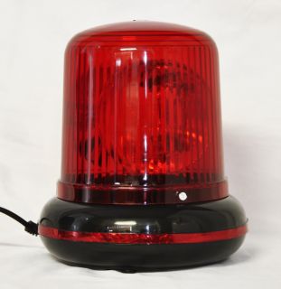 Beacon Red Warning Light 7 Party Disco Lamp See Live Video on Listing 