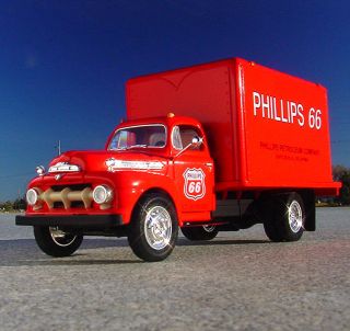 Very RARE 1951 Phillips 66 Bartlesville Oklahoma Ford f6 Truck First 