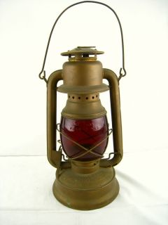 Hibbard Spencer Bartlett Co Chicago Kerosene Railroad Lamp Lantern 