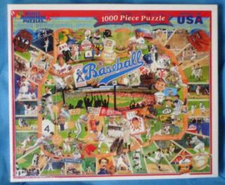 White Mounatin Puzzles Baseball History
