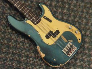   1963 Fender USA Precision 4 String Bass Lake Placid Blue P