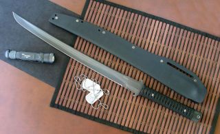 Barry Dawson Knives Custom Millenium Tanto Sword 12
