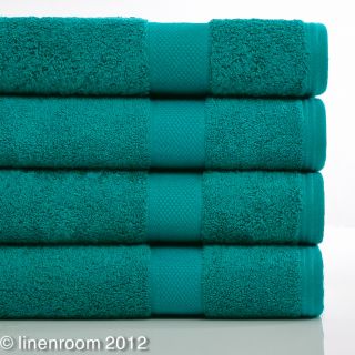 Teal Green 630gsm Egyptian Cotton Bath Towel 70cm x 138cm 