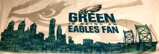 New Philadelphia Eagles Summer Beach Bath Towel NFL