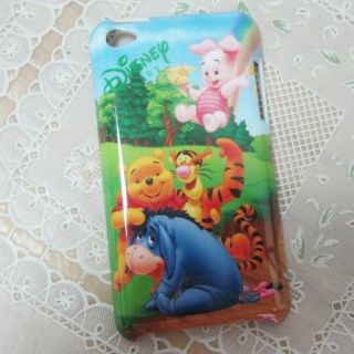 1XCUTE Mickey Minnie Beaty Fish Hard Skin Case Cover for iPod Touch 4 