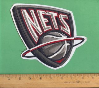 New Jersey NJ Nets NBA Basketball Throwback 1997 2012 Leather Sewn 8 