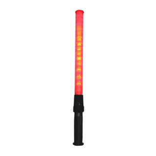    Traffic Control LED Light Wand Baton Red Large All Weather FREE SHIP