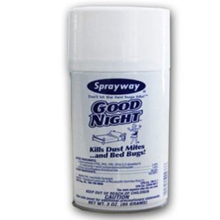 Sprayway Good Night Bed Bugs and Dust Mites Spray 3 Oz
