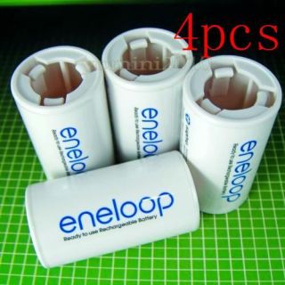 Sanyo Eneloop Battery Adaptor Converter AA R6 to C R14