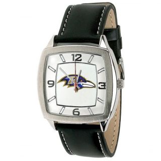 Baltimore Ravens NFL Football Wrist Watch Wristwatch Stainless Steel 
