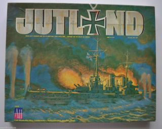 JUTLAND WWI World War 1 Naval Battle Game 1974 AVALON HILL rj