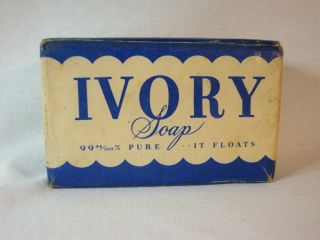 Large Ivory Bar Soap Moon With Stars Label vintange unopened