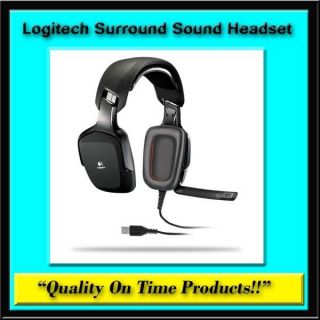 New Logitech G35 7 1 Surround Sound Headset Gaming Chat Skype
