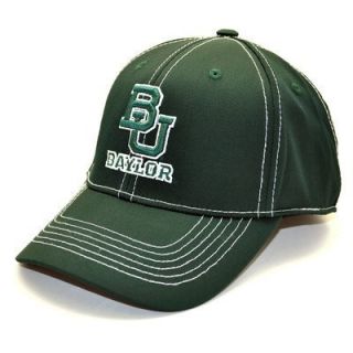 BAYLOR BEARS LOGO PERFORMANCE ONE FIT GOLF CAP HAT BY TOP OF THE WORLD 