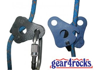 SELF BRAKING RESCUE GRIP rock climbing belay device caving new