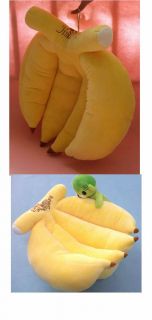 package 1 x cute banana pillow