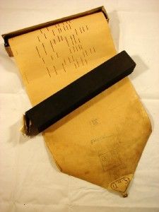 Vintage Player Piano Roll Jesus Lover of My Soul Hymn