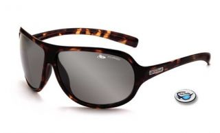 New Bolle Belmont Polarized Sunglasses Satin Dark Tortoise Polar TNS 