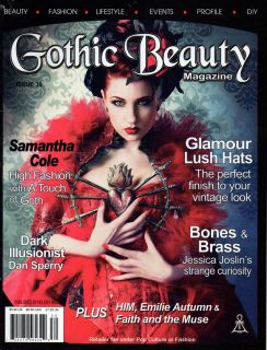 This listing is for Issue #30 of Gothic Beauty Magazine. Its not 