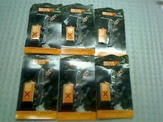 LOT OF 6 Gerber 31 000760 Bear Grylls Survival Series, Compact Scout 
