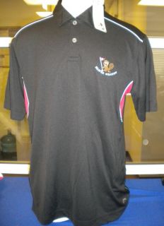   Golf Shirt X Series Men L Large New with tags Black Beaver Meadow #cs4