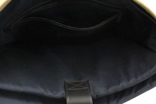 Ben Minkoff New Nikki Brown Canvas Lined Messenger Handbag Medium BHFO 