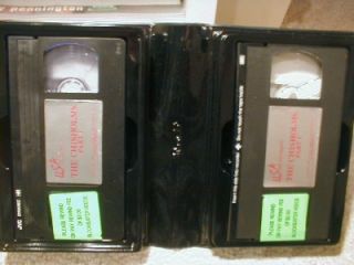 The Chisholms VHS Robert Preston Ben Murphy RARE Double Tape Western 