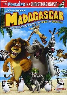 Madagascar Widescreen DVD Includes The Penguins in A Christmas Caper 