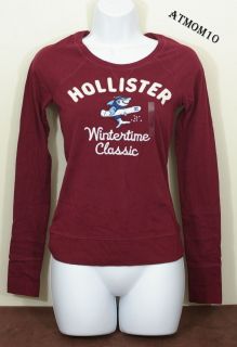 Hollister Women Trestles Beach Long Sleeve T Shirt New