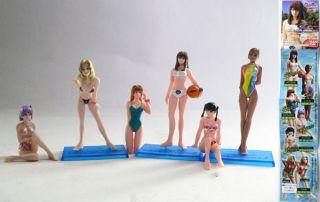   Dead or Alive DOA HG Xtreme Beach Volleyball Gashapon Set of 6