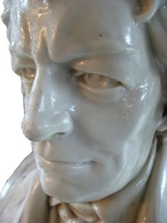 Ludwig Van Beethoven Bust Cast Marble Head Sculpture Statue Lodewijk 